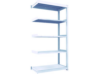 TRUSCO/トラスコ中山 【代引不可】TUG型中量棚300kg 連結 1200X626XH2400 5段 TUG300-84L-5Bの通販は 44,935円