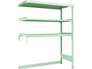 TRUSCO/トラスコ中山 【代引不可】M2型軽中量棚 下部開放型 1460X600XH1800 3段 連結 M2-SB6563Bの通販は
