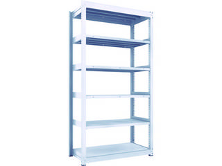 TRUSCO/トラスコ中山 【代引不可】TUG型中量棚600kg 単体 1255X626XH2400 6段 TUG600-84L-6の通販は