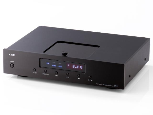 CEC シーイーシー CD3 3.0(ブラック) ダブル ベルトドライブCDプレーヤー Double Belt Drive CD Player