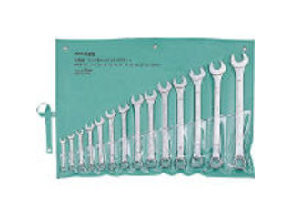 ASAHI TOOLS/旭金属工業 コンビネーションスパナ14本組セットJIS5.5-32mm CPS1410