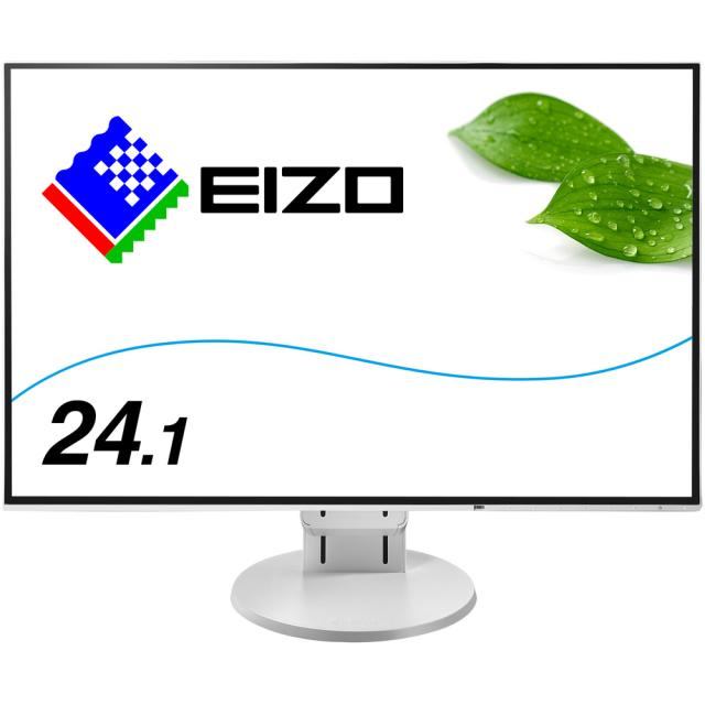 EIZO IPSパネル採用 フルHD対応24.1型ワイド液晶ディスプレイ 5年保証 EV2456-WT ホワイトの通販は