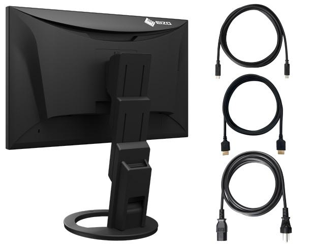 EIZO EV2480 ホワイト 電源ケーブル＋タイプCケーブル付き（たの