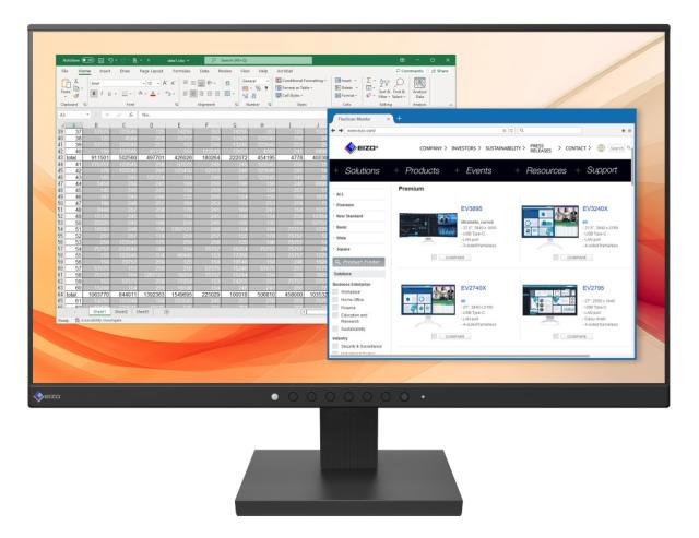EIZO EV2130-HDBK FlexScan フルHD21.5型ワイド液晶ディスプレイ(1920x1080/DP/HDMI/ブラック)