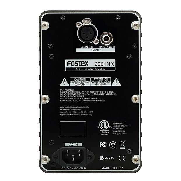 【5年間延長保証込】FOSTEX フォステクス アクティブ・モニタースピーカー 6301NX （1本）