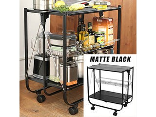 DULTON ダルトン DULTON フォールディングトローリー H11907-MBK マットブラックの通販は