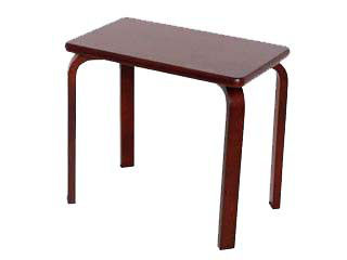 Juei Art/充英アート【メーカー直送代引不可】 天然木サイドテーブル BS-50B ブラウンの通販は 6,490円