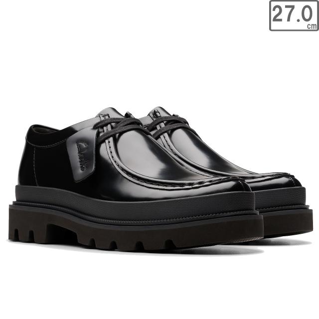 clarks クラークス 【メンズ】バデルシーム 【ブラックハイシャイン
