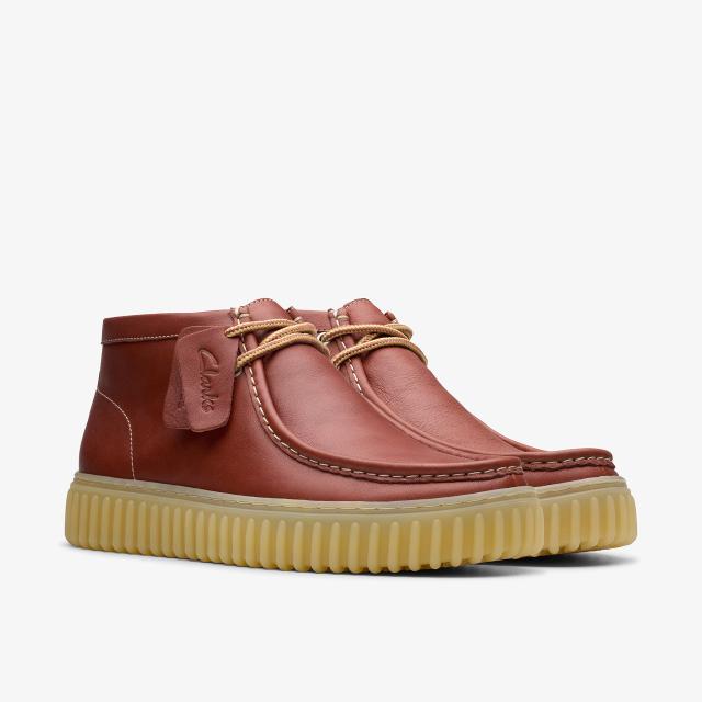 clarks クラークス 【メンズ】トーヒル ハイ【ブラウンレザー】【UK8/26.0cm】 26178267_1