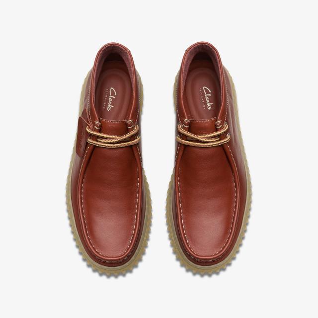 clarks クラークス 【メンズ】トーヒル ハイ【ブラウンレザー】【UK8/26.0cm】 26178267_6