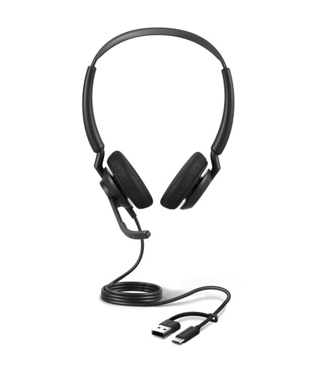 GNオーディオ USBヘッドセット USB-C/A 両耳 MS認定 Jabra Engage 50 II Link MS Stereo USB C/A 5099-299-2169