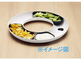 menu メニュー 丸リング皿セット／ホワイト４７２６９０９の通販は