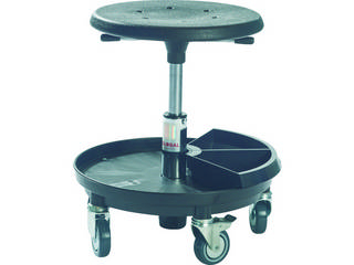 GLOBAL/グローバルストーレ SIGMA 400P 工具トレー付作業チェア 樹脂製ベース 座高37〜50cm 2030013000の通販は