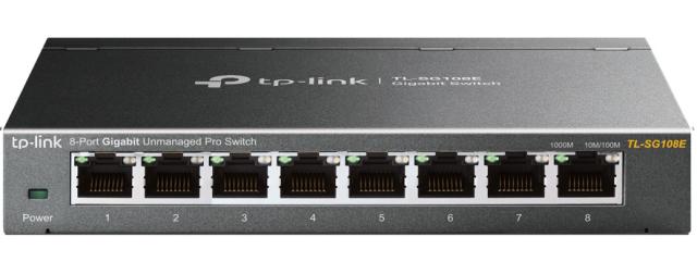 TP-Link ティーピーリンク 8ポート LANハブ ギガビット イージースマートスイッチ TL-SG108Eの通販は