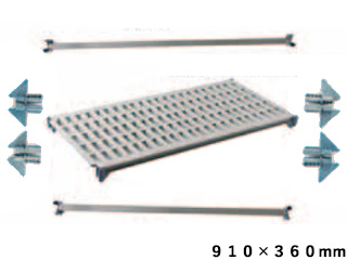 Trust トラスト ＴＲ　シェルビング　プレートキット ９１０×３６０