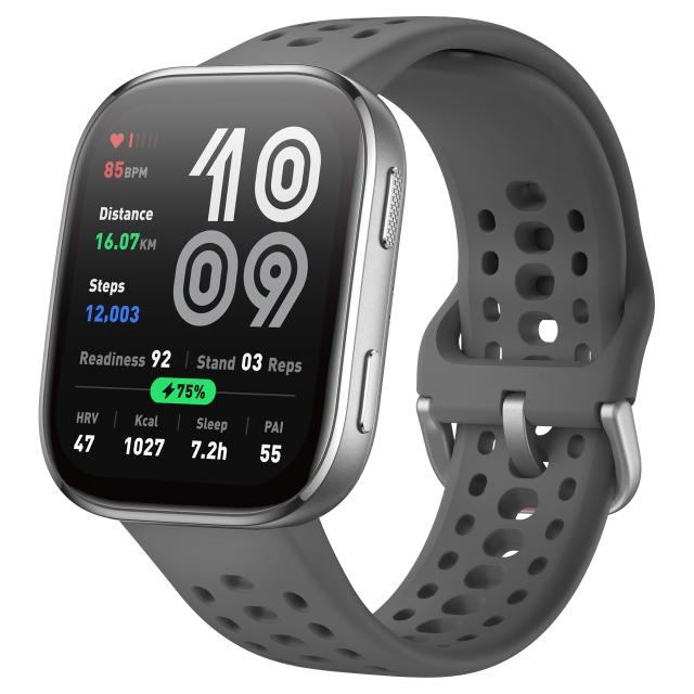 amazfit アマズフィット 【納期6月中旬以降】Bip 6 【チャコール】 sp170074 AMOLED 5衛星測位GPS VGP2026