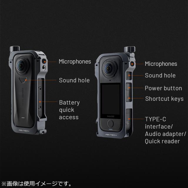 PGYTECH ピージーワイテック P-61A-020 Insta360 X4 Air用 カメラケージ_4