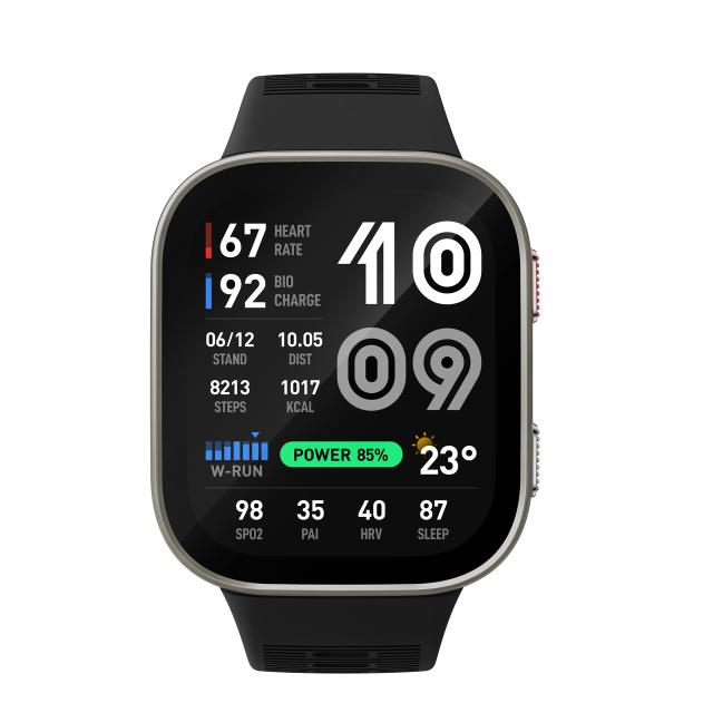 amazfit アマズフィット Bip Max 【シルバー】 sp170085-C24 ビップマックス スマートウォッチ