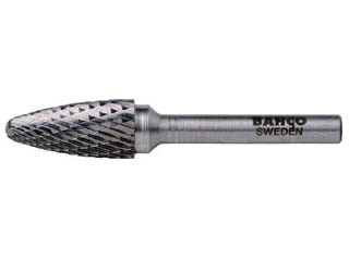 BAHCO/バーコ トンガリ形超硬ロータリーバーダブルカット BAHF1225M06Xの通販は