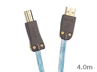SUPRA スープラ USB 2.0 EXCALIBUR 4.0m　高品質HIGH SPEED USB2.0ケーブルの通販は