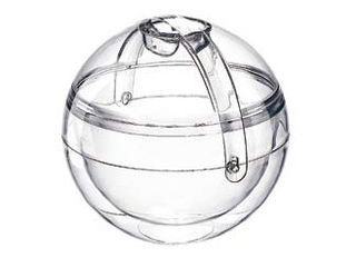 guzzini フラテッリグッチーニ アイスバケット（トング付）／０９８７．００００　クリアー