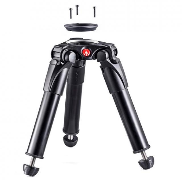 Manfrotto マンフロット MVT535HH　シングルレッグ HH アルミ ビデオ三脚 75/60mm