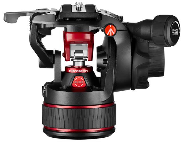 Manfrotto マンフロット MVH608AH　ナイトロテック608フルードビデオ雲台