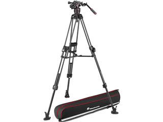 Manfrotto マンフロット MVK608TWINFC　ナイトロテック608ビデオ雲台+645FASTカーボン三脚