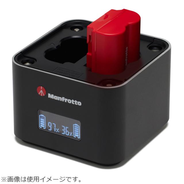 Manfrotto マンフロット MANPROCUBEF Pro CUBE3 ツインチャージャー 富士フイルム用_2