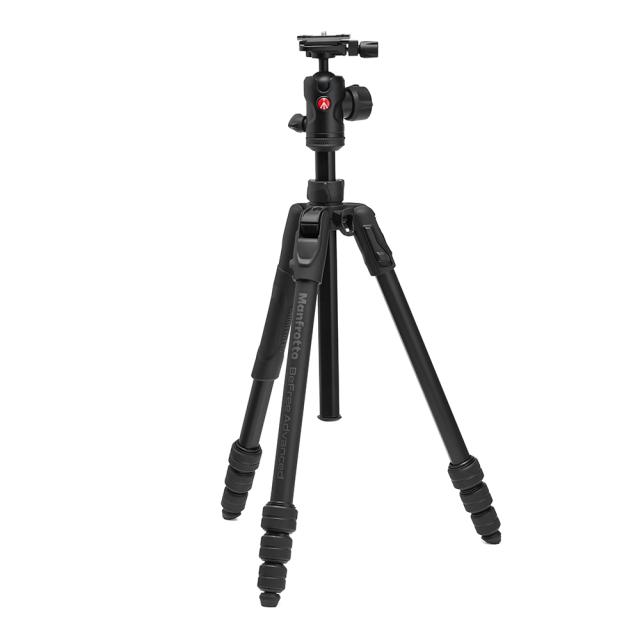 Manfrotto マンフロット MKBFRTA4FB-BH ブラック ツイスト アルミ 三脚キット befreeアドバンス AS