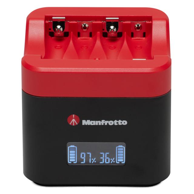 Manfrotto マンフロット MANPROCUBE3S Pro CUBE3 ツインチャージャー ソニー用_1