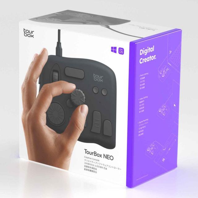 TourBox Japan 左手用デバイス 新世代ソフトウエアコントローラー