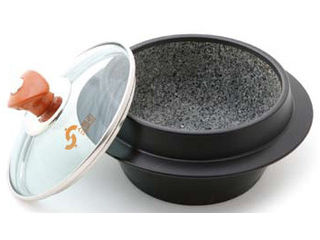 ＩＨアルミ枠付ストーンポットツバ付／ＹＳＩＨ−０２２０