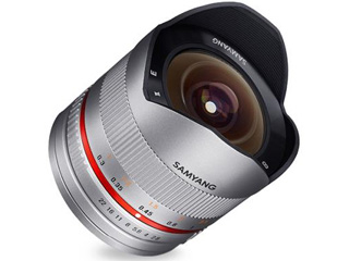 SAMYANG サムヤン 8mm F2.8 UMC FISH-EYE II (シルバー) キヤノンM用　