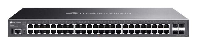 TP-Link ティーピーリンク Omada ギガビットポートx48 スタッカブルライトL3マネージスイッチ(10Gスロットx4搭載) SG5452X(UN)