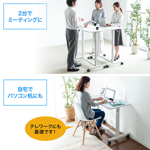 スタンディングデスク ガス圧 昇降 幅60cm 奥行45cm ノートパソコン台