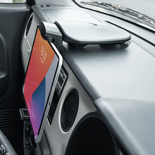 タブレットPC 車載ホルダー 7〜11インチ対応 ダッシュボードに固定