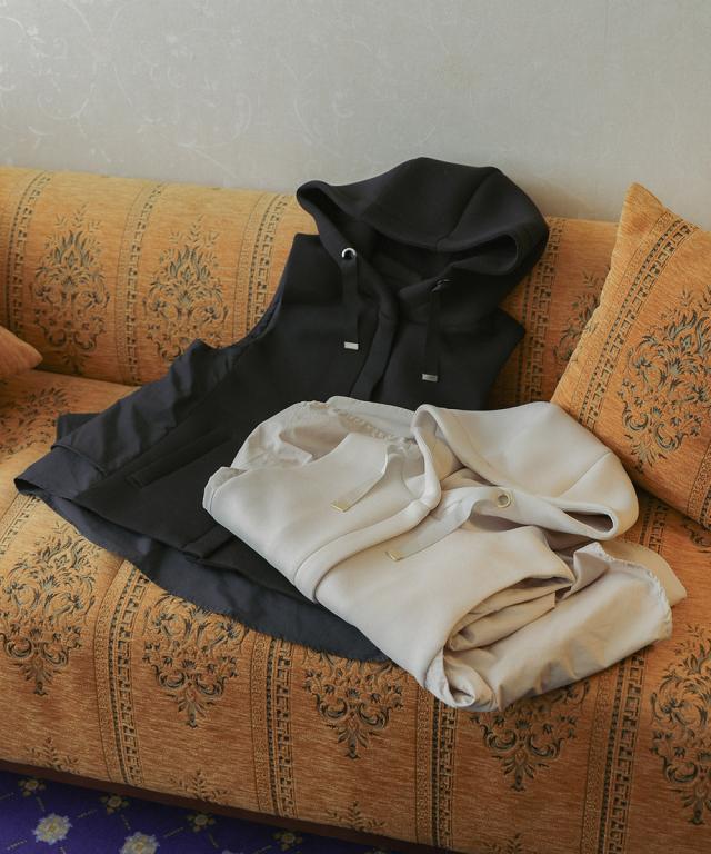 レディース アウター 中綿ドッキングベスト Bou Jeloud ブージュルードの通販は