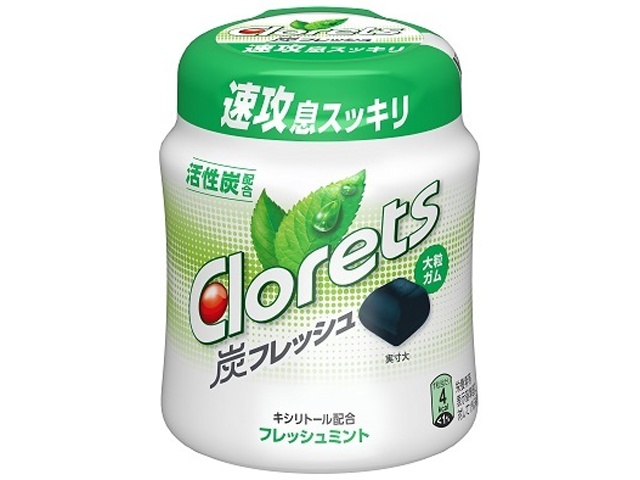 クロレッツ 炭フレッシュボトル１１２ｇ ×36 【送料込】(一部地域別途)