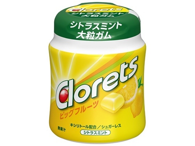 クロレッツ ビッグフルーツシトラスミント１１２ｇ ×36 【送料込】(一部地域別途)