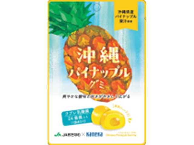 カネカ 沖縄パイナップルグミ ラブレ乳酸菌入40g ×80 【送料込】(一