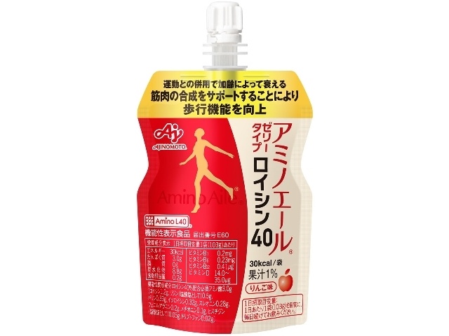 味の素 アミノエール ゼリータイプロイシン４０ ×30 【全国送料無料】(一部地域別途)