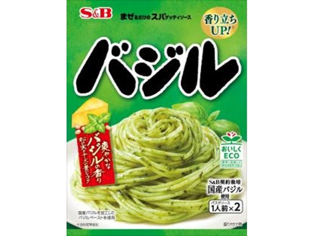 Ｓ＆Ｂ まぜるだけのスパソースバジル ×60 【全国送料無料】(一部地域別途)