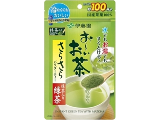 伊藤園 お〜いお茶さらさら抹茶入り緑茶 ８０ｇ  ×6 【全国送料無料】(一部地域別途)