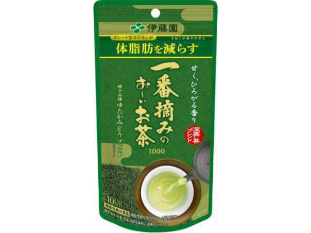 伊藤園 一番摘みのお〜いお茶１０００番１００ｇ ×10 【全国送料無料】(一部地域別途)