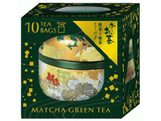 伊藤園 お〜いお茶抹茶入り緑茶茶缶入りＴＢ１０袋 ×20 【全国送料無料】(一部地域別途)