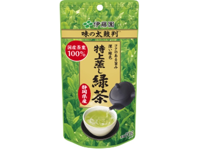 伊藤園 特上蒸し緑茶 ７０ｇ  ×10 【全国送料無料】(一部地域別途)