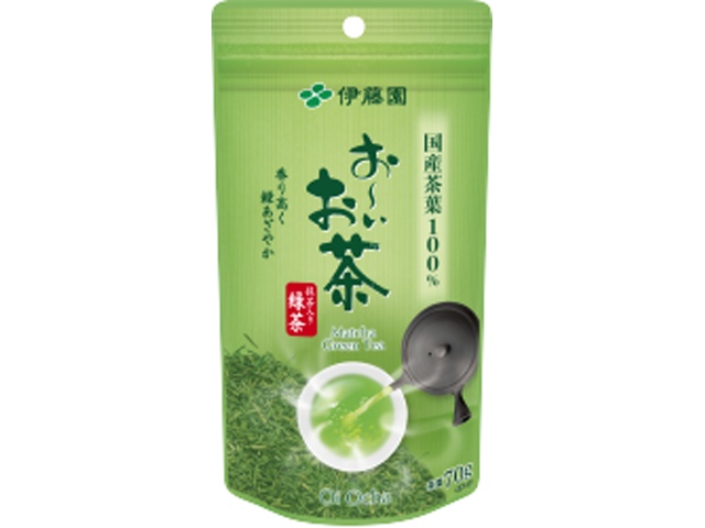 伊藤園 抹茶入りお〜いお茶 ７０ｇ  ×10 【全国送料無料】(一部地域別途)