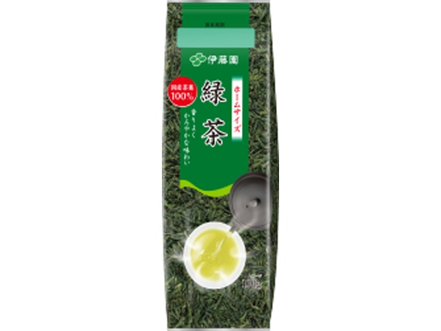 伊藤園 ホームサイズ緑茶 １００ｇ  ×10 【全国送料無料】(一部地域別途)