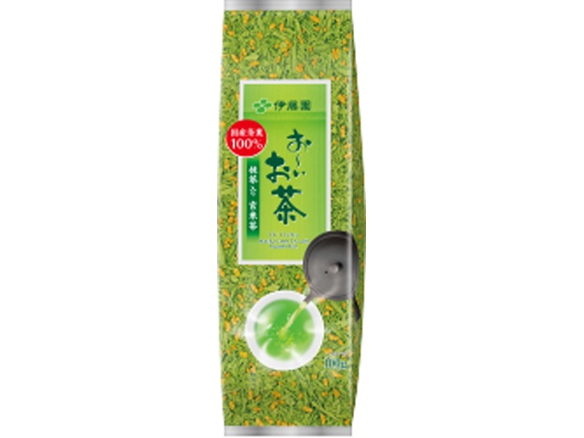 伊藤園 お〜いお茶 抹茶入り玄米茶１００ｇ  ×10 【全国送料無料】(一部地域別途)